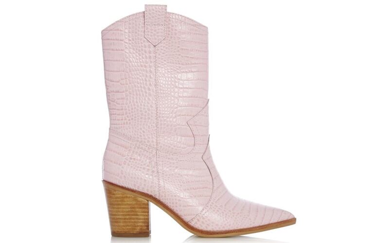 Dune Priotry Boots, &pound;145, available January 28, Miss Selfridge 