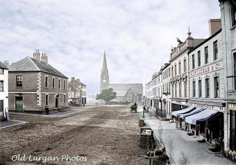 Brian gathered a huge collection of historical pictures of Lurgan 