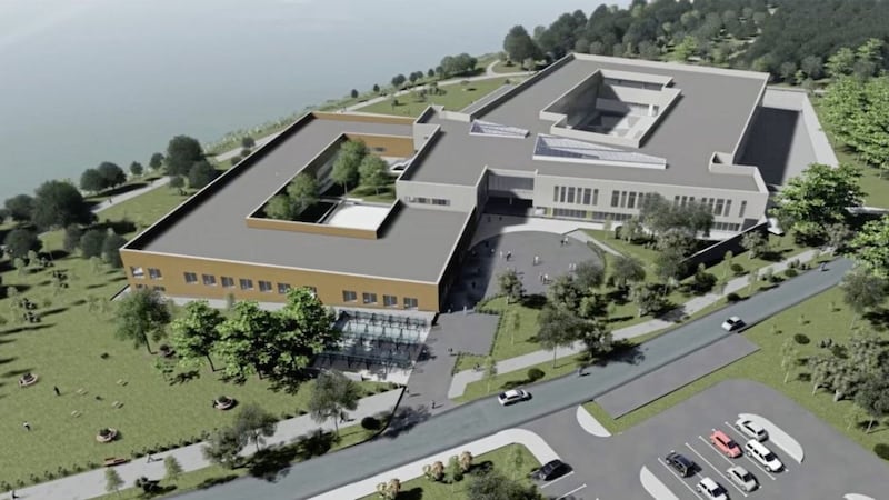 An image of what the new &pound;45 million Southern Regional College campus in Craigavon will look like once completed 