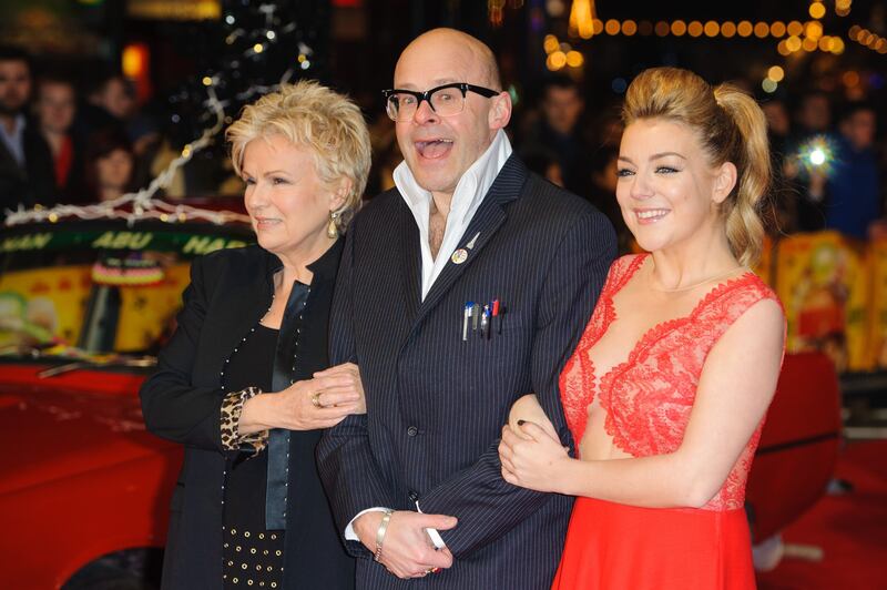 Julie Walters, Harry Hill and Sheridan Smith arriving at the world premiere of The Harry Hill Movie