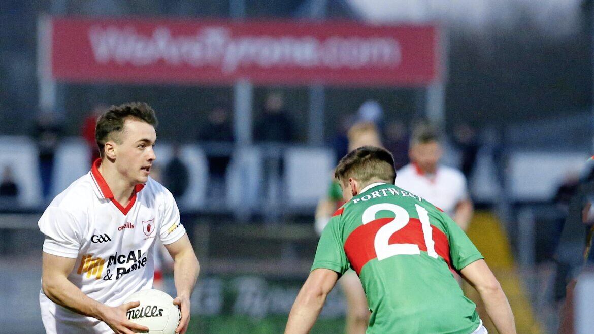 Darragh Canavan could play a vital role for Tyrone in their Allianz Football League Division One tie against Galway in Tuam Picture: Philip Walsh 