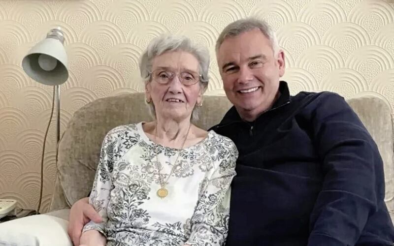 Mourners gathered in Belfast yesterday for the funeral of Josie Holmes (93), mother of TV presenter, Eamonn Holmes 