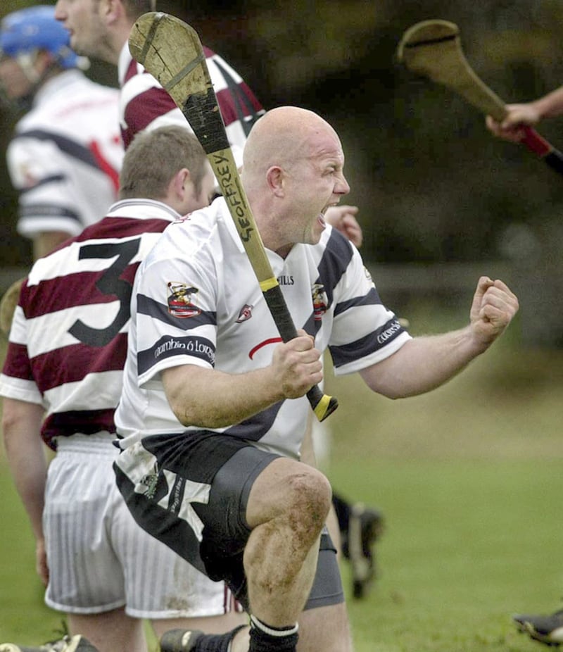 Geoffrey McGonigle continued to hurl for Dungiven and Derry until well into the Noughties. Picture by Margaret McLaughlin 
