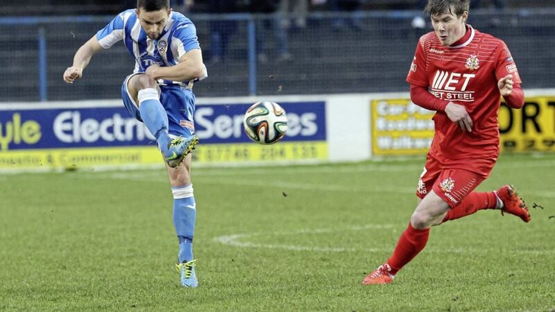 &quot;You have to turn up as if you&rsquo;re playing Linfield or Crusaders every week&#39; says Coleraine&#39;s Neil McCafferty 