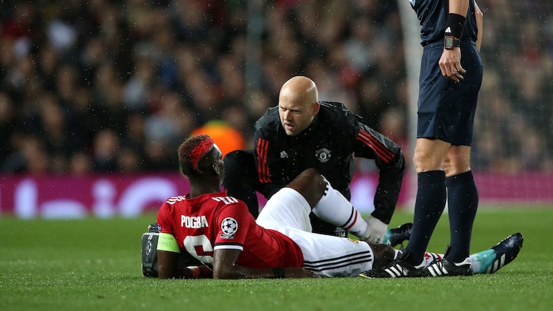 The United midfielder has been out with injury for weeks.