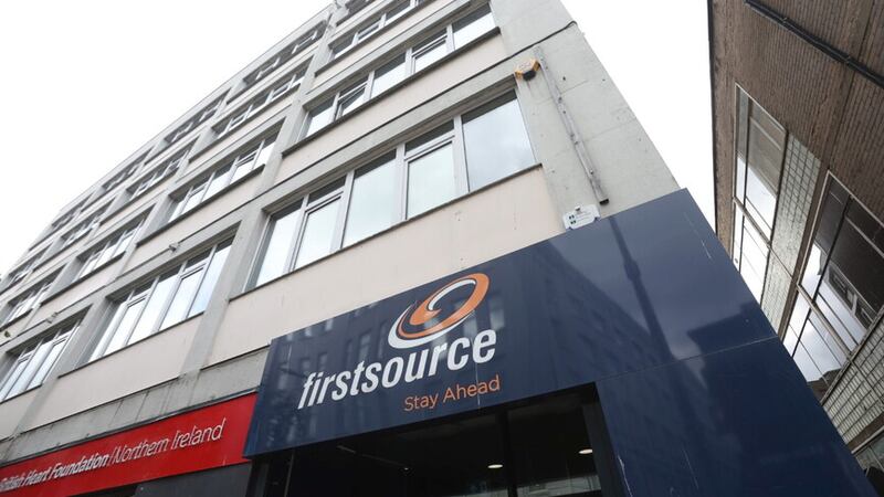 Firstsource's Belfast base at Olive Tree House on Fountain Street.