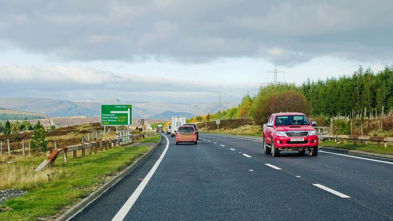 New analysis has revealed how rare it is for A-road stretches in Britain to be dual carriageway (Alamy/PA)