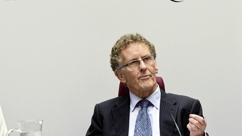 RHI Inquiry chairman Sir Patrick Coghlin during a Preliminary Hearing at Stormont. Picture by Colm Lenaghan, Pacemaker 