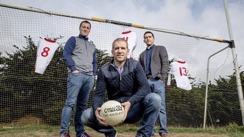 Brian McGuigan, Kevin Hughes and Mark Harte speak about the Tyrone minor squad of 1997 in a new documentary. Picture by INPHO Photography/Morgan Treacy 