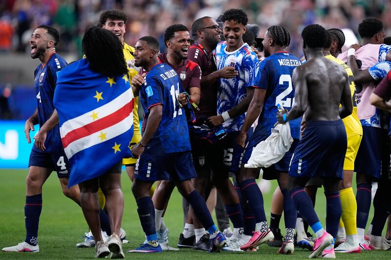 Cape Verde progressed through to the knockout stages of the World Cup (Ashley Landis/AP)