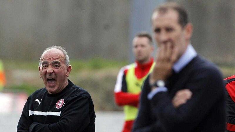 Cliftonville boss Tommy Breslin was still undecided about his future with the club on Monday night&nbsp;