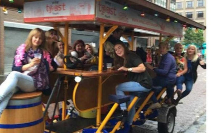 PSNI raises safety fears over Belfast 'pub on wheels' 