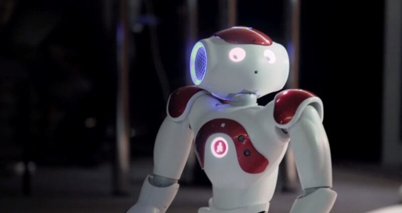 An opera-singing robot