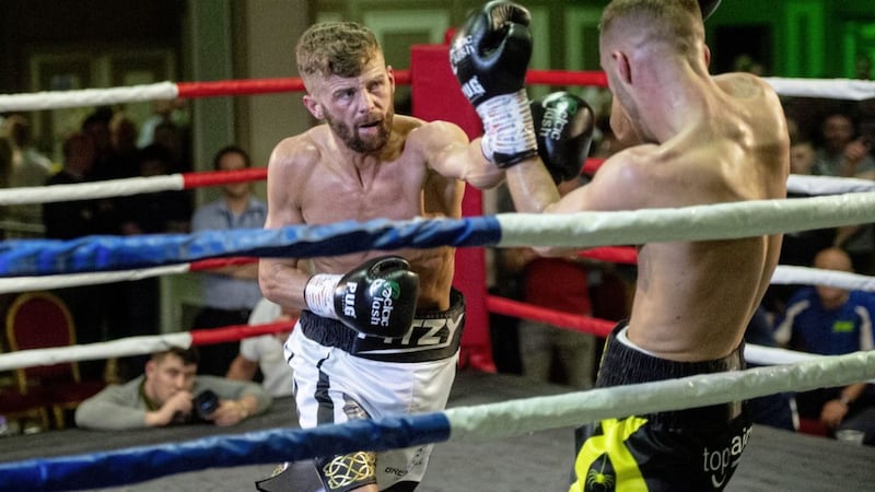 Joe Fitzpatrick is determined to prove he&#39;s Ireland&#39;s best lightweight in All-Ireland battle with Gary Cully on February. Picture Mark Marlow. 