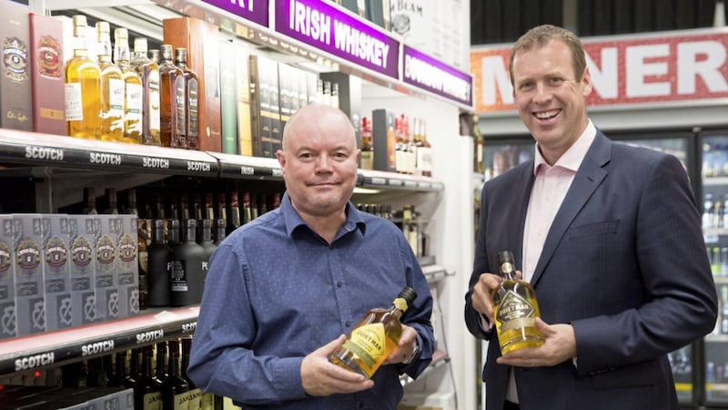 Pictured in South Africa are Michael Morris sales director, Niche Drinks and Steve Harper, Invest NI executive director of international business. Niche has agreed a new export deal with major wholesaler and retail chain Ultra Liquors 