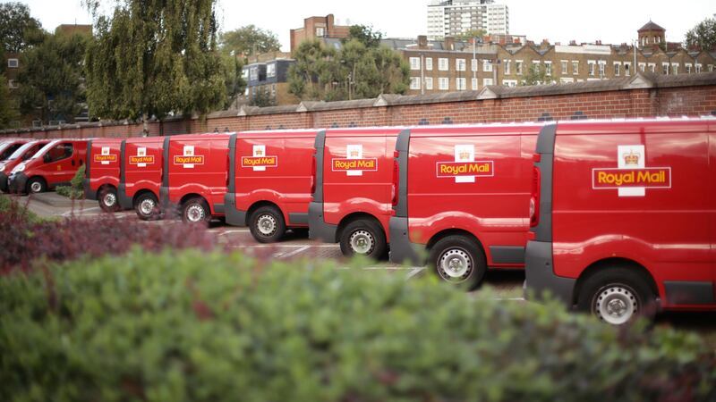 More than 100,000 frontline workers at Royal Mail are in line for a bonus worth up to £500 each if they hit targets over Christmas (Yui Mok/PA)