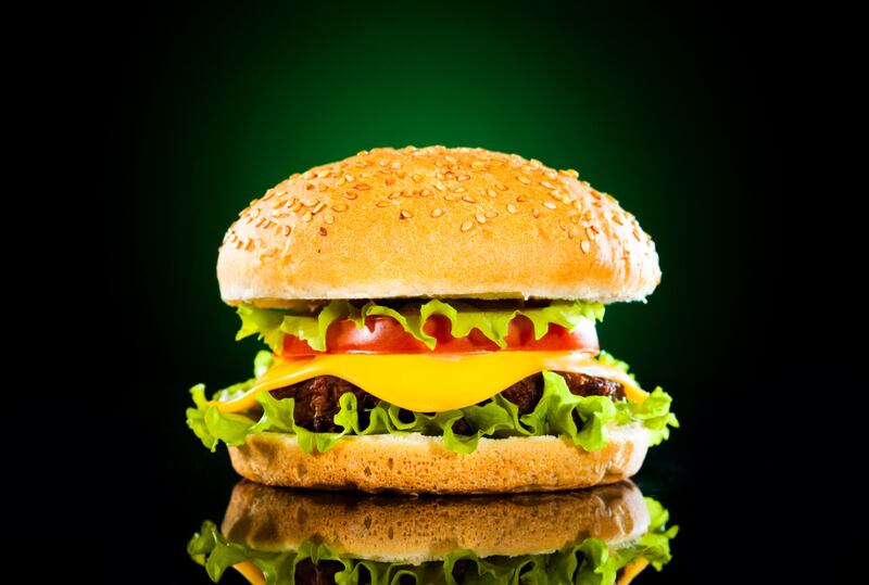 A cheeseburger (vasiliumosise/Getty/PA)