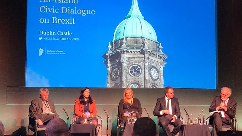 The All-Island Civic Dialogue has been taking place at Dublin Castle today&nbsp;
