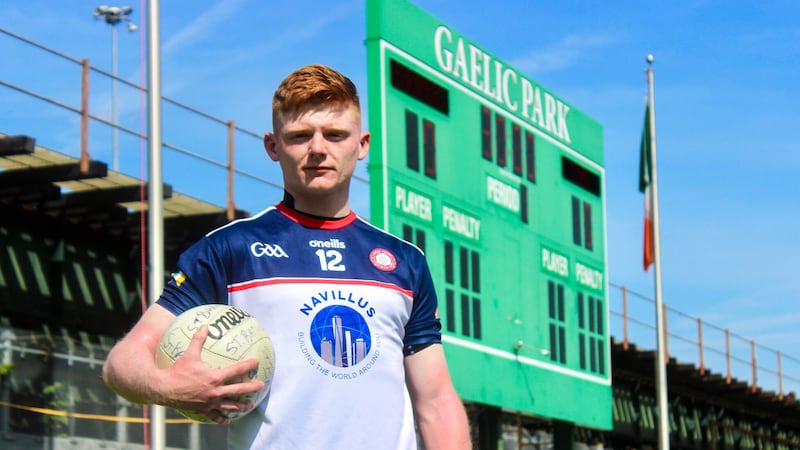 Tiarnan Mathers will be part of the New York panel that travels to Ireland this week ahead of Saturday's Tailteann Cup clash with Carlow. Picture by Sportsfile