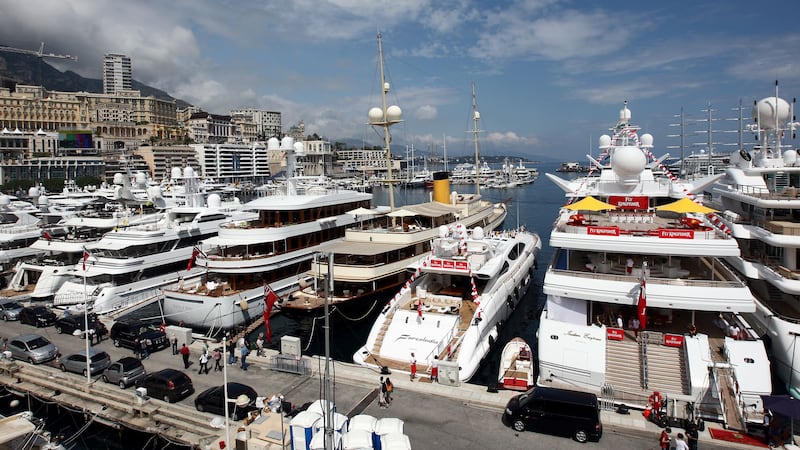 The marina at the Circuit de Monaco, Monte Carlo (David Davies/PA)