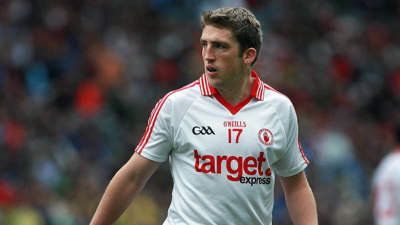 Dermot Carlin during his playing days with Tyrone &nbsp;