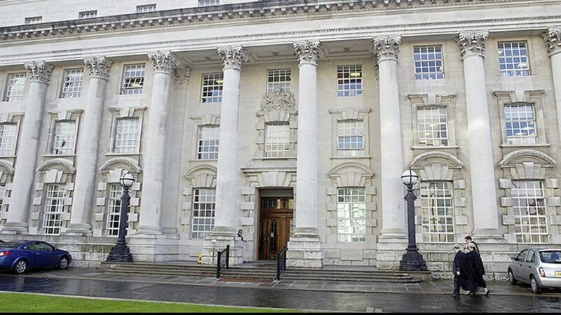 The High Court heard about an alleged group attack on two men in Portadown 