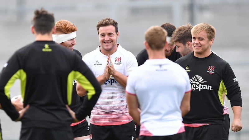 Ulster's Rob Herring during the captain's run ahead of the PRO12 game against Newport Gwent Dragons at the Kingspan Stadium, Belfast earlier this month<br />Picture by Pacemaker&nbsp;