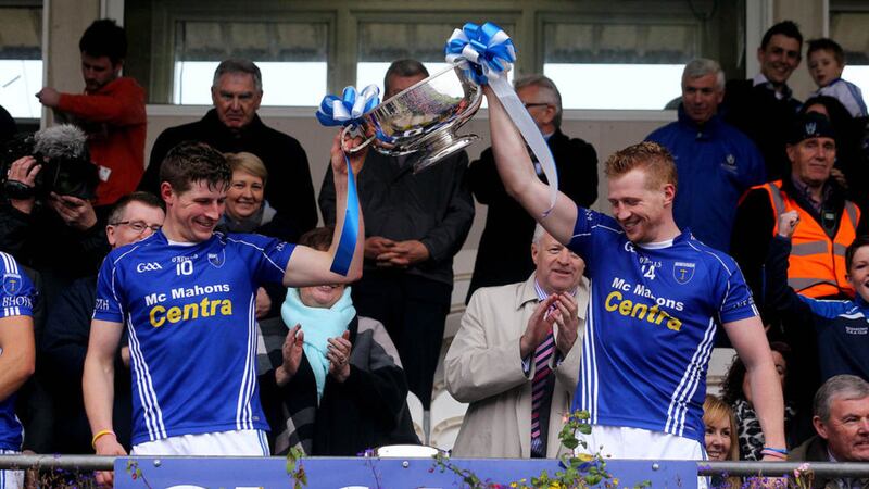 Scotstown's Darren and Kieran Hughes are big players for the reigning Monaghan champions, but titles are not won by big names alone, insists manager Mattie McGleenan <br />Picture by S&eacute;amus Loughran
