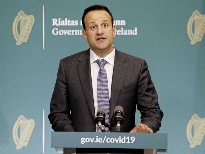 Taoiseach Leo Varadkar has said the wearing of face masks will not be compulsory. Picture by Leon Farrell