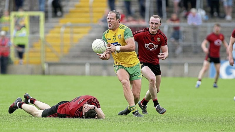 Michael Murphy&#39;s perfectly legal hit on Niall McParland (grounded) summed up the difference between the sides in last Sunday&#39;s Ulster semi-final 