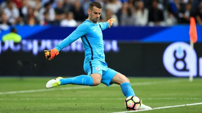 It was a busy half for the Burnley goalkeeper in Paris.