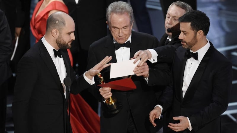 Jimmy Kimmel breaks down everything he thought during the Oscars best picture chaos