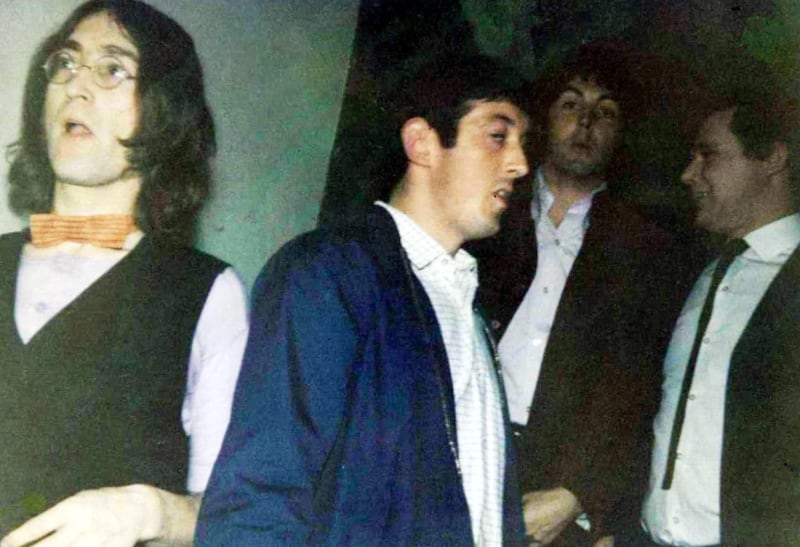 Pat Doherty appeared as an extra in a video for The Beatles' Hey Jude