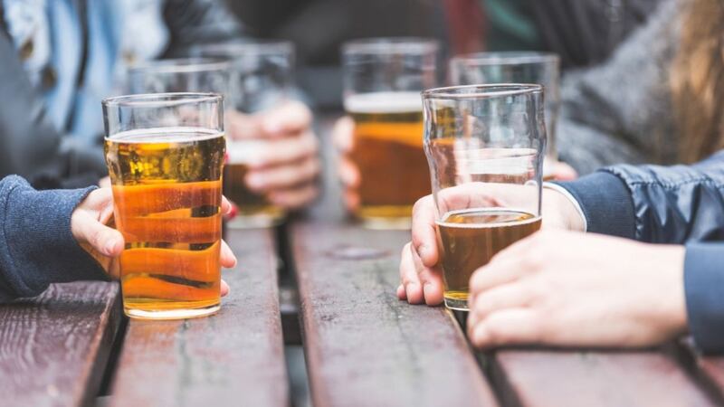 One in four of those questioned said they refused to drink at work events, while 9% had been sent home for having a hangover. Photo from William Perugini.