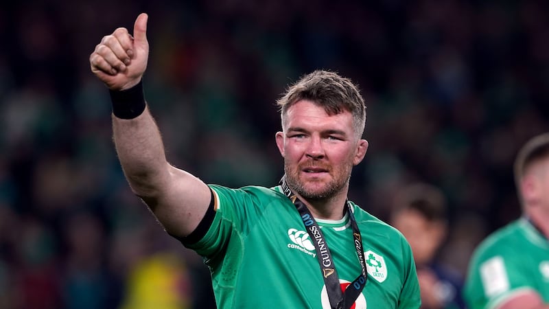 Peter O’Mahony led Ireland to the Six Nations title