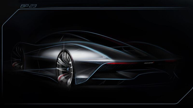 The BP23 will be McLaren’s most powerful and most aerodynamic road-going model thanks to a hybrid powertrain and streamlined carbon-fibre body