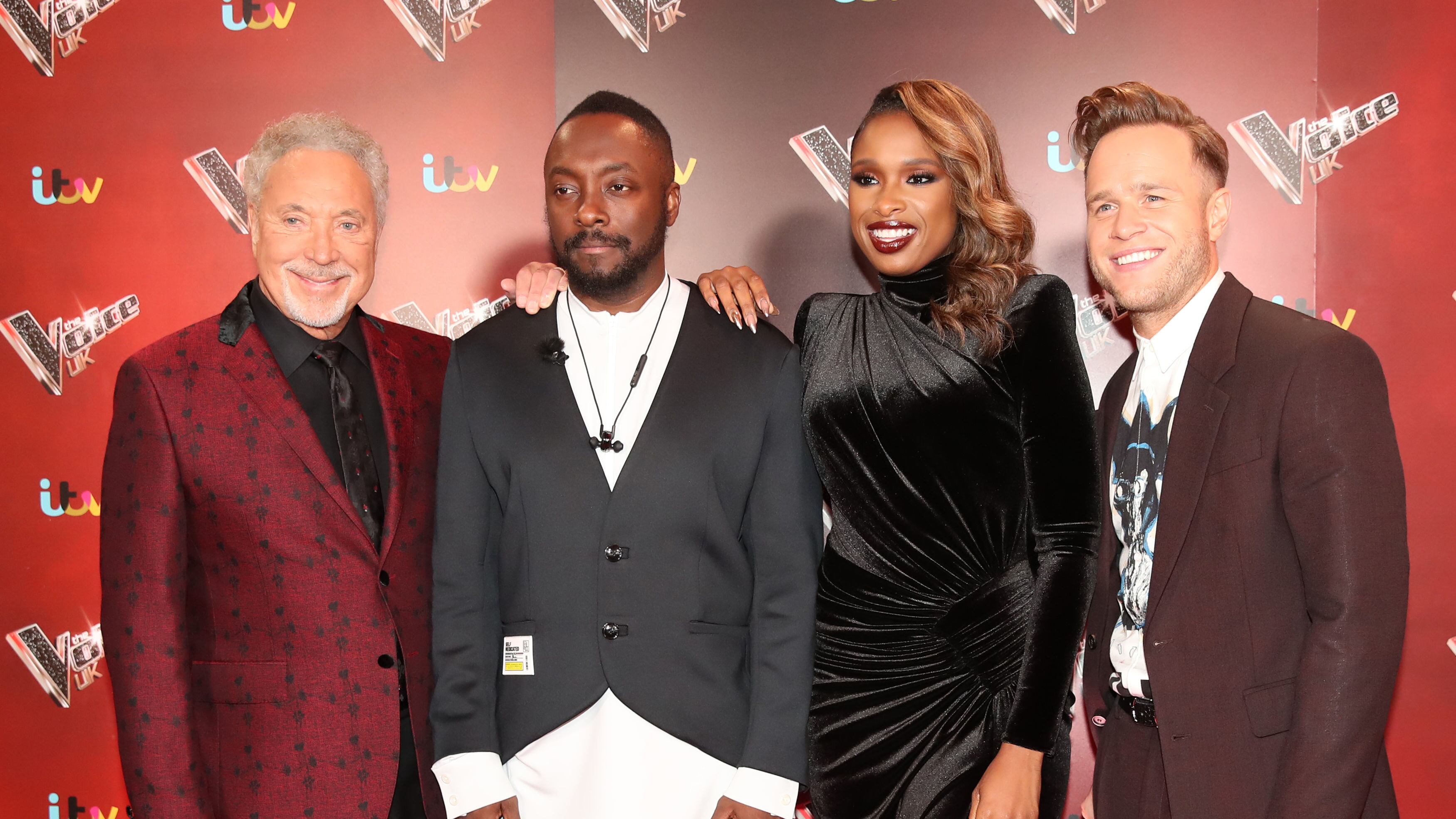 The Voice UK coaches Will.i.am, and Sir Tom Jones
