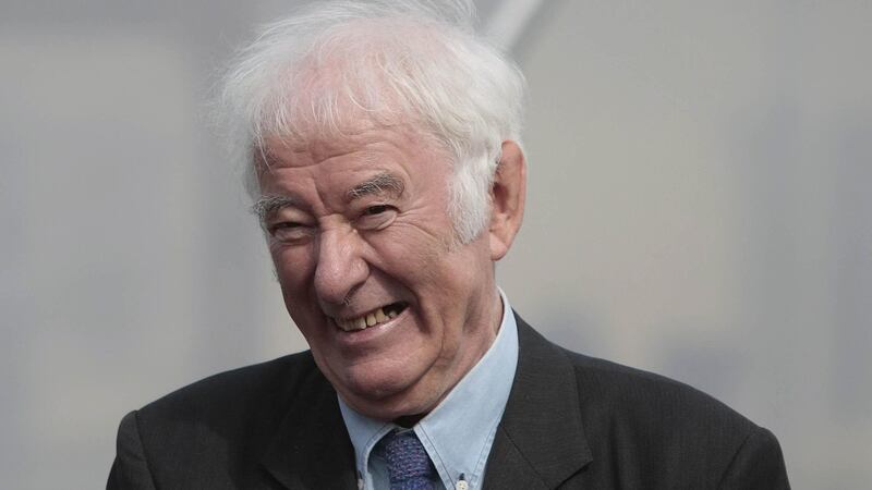 Poet Seamus Heaney’s letter is among the items that can be seen (Niall Carson/PA)
