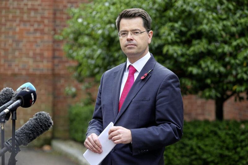 James Brokenshire said talks between the Democratic Unionist Party (DUP) and Sinn F&Atilde;&copy;in had failed to reach agreement to establish an executive Picture Mal McCann. 