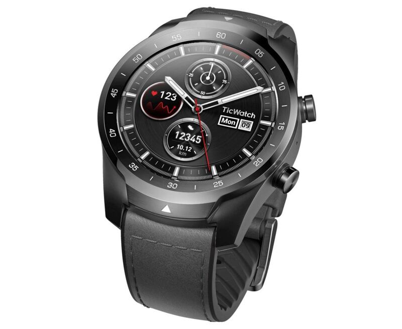 Mobvoi Ticwatch Pro Smartwatch Black, &pound;182.74 (was &pound;214.99), Amazon 