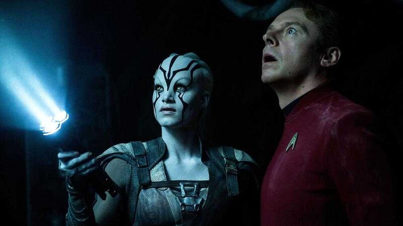 Strike a light &ndash; Sofia Boutella and Simon Pegg in Star Trek Beyond 