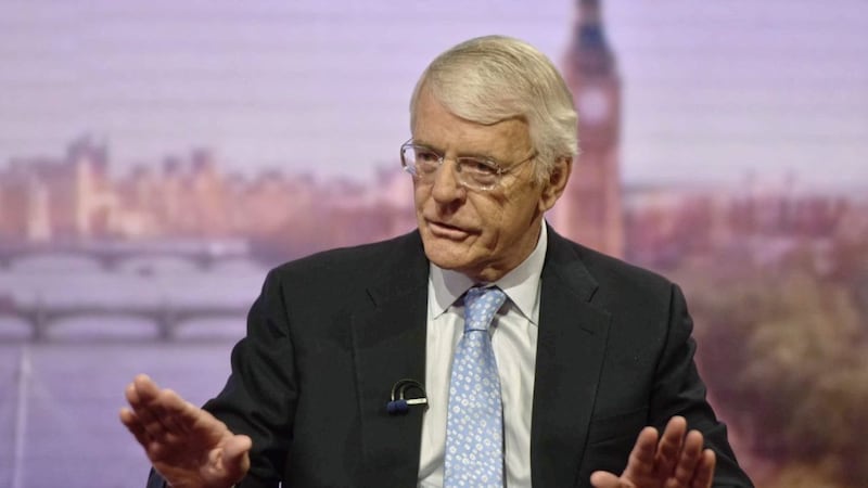 Former British Prime Minister John Major. Picture by Jeff Overs/BBC/PA Wire
