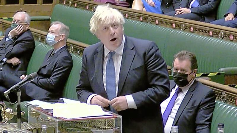 Prime Minister Boris Johnson described the legacy proposals as a chance to &#39;draw a line under the Troubles&#39;. 