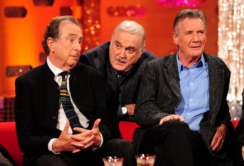 Eric Idle, John Cleese and Michael Palin