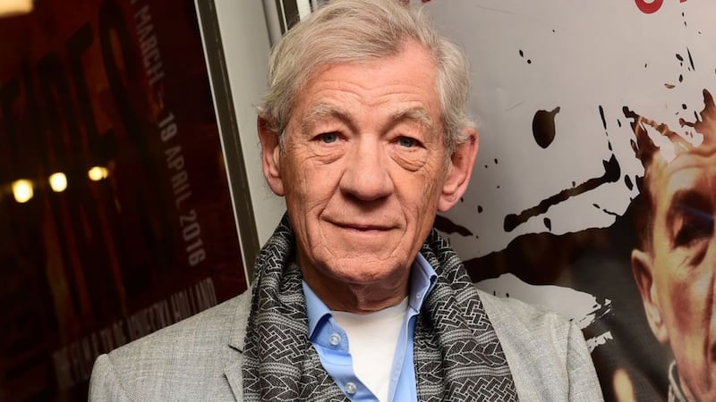 Sir Ian McKellen went to the Women's March in London with the BEST poster you could imagine