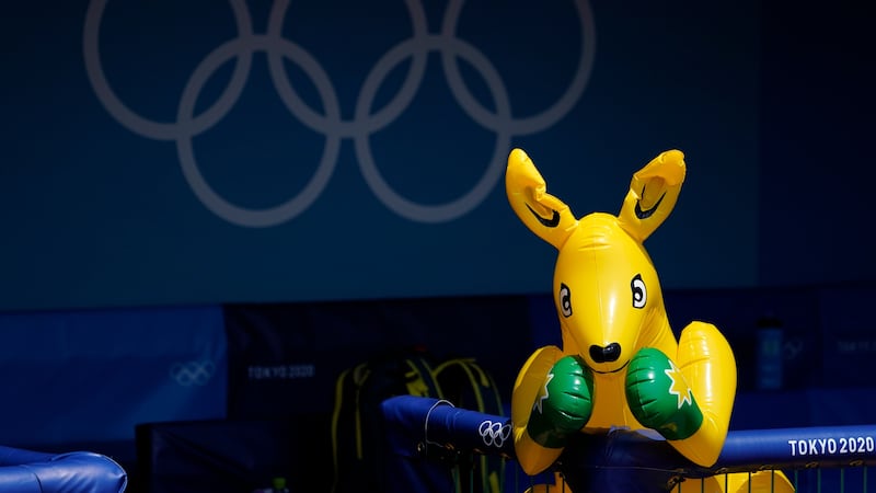 The inflatable kangaroo mascot has been allowed to join the team in the dugout and has quickly become a fan favourite.