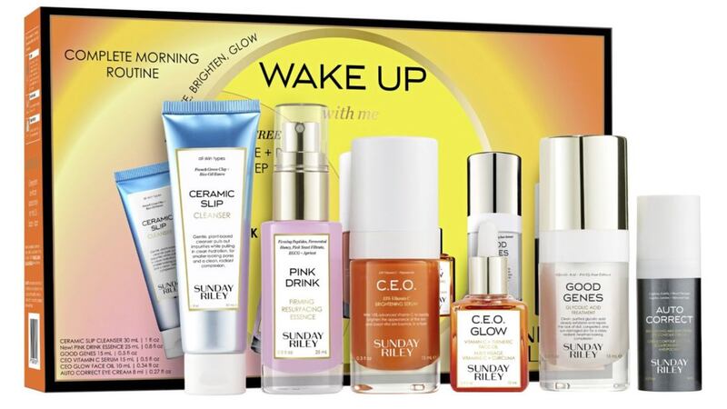 Sunday Riley Wake Up With Me Kit, &pound;81, available from Cult Beauty 