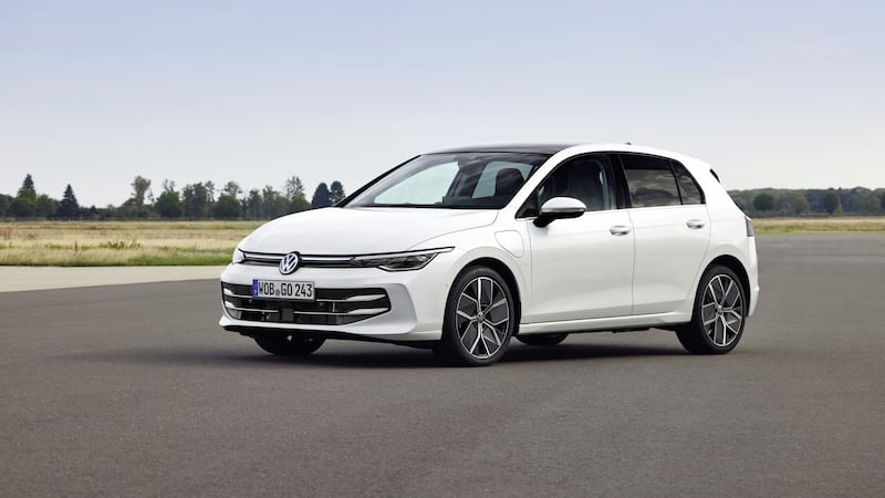 The Golf is now 50 years old and for 2024 the current eighth-generation has received a facelift. (Credit: VW press UK)