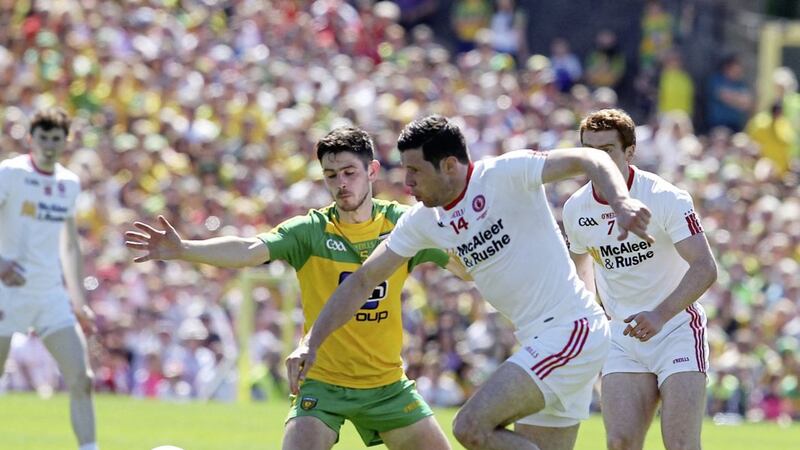 Sean Cavanagh returns to the Tyrone squad for their clash with Donegal, named on a strong substitutes bench <br />Picture by Philip Walsh