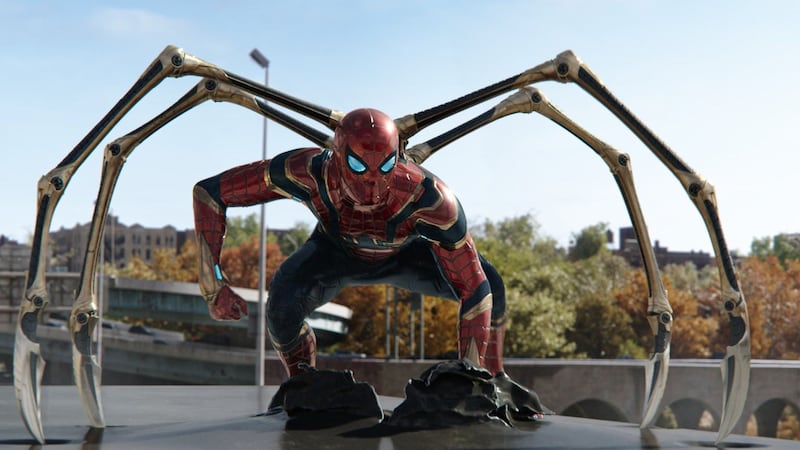Tom Holland stars as the titular web-slinging hero for the third time to battle old enemies including Doc Oc, Green Goblin, Electro and Sandman.